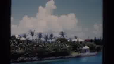 Florida USA (1975): External View Of Tourist Resort With Tropical Vegetation On