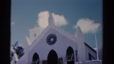 Florida USA (1975): A View Bbn Of A Church With Unique Architecture