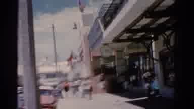 Florida USA (1975): The Peoples Are Walking On Platform