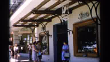 Florida USA (1975): People Entering Gift Shop In A National Recreational Area