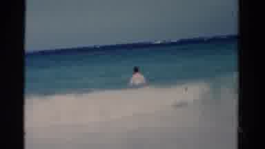 Florida USA (1975): A People Enjoy In The Beach