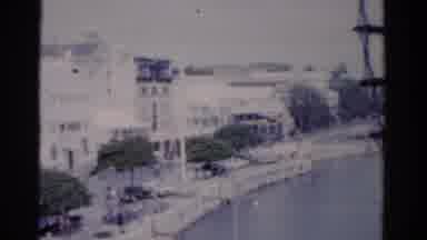 Florida USA (1975): Vintage Film Clip Of Bermuda Line And Scene