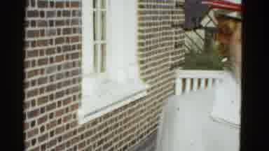 Boston Mass USA (1975): Two Ladies Exiting A Church With Their Fancy Hats Smiling