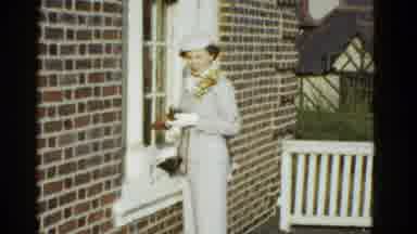 Boston Mass USA (1975): A Lady At Wedding Or Special Event Trying To Take Picture