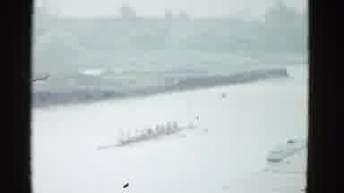 Boston Mass USA (1975): Vintage Black And White Video Of Several People Rowing