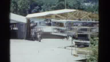 Boston Mass USA (1975): Several Young Men Gather At A White Building On A Summer