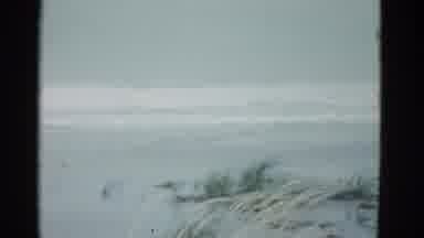Boston Mass USA (1975): Sandy Beach With Calm Ocean Tides Rushing In The Sand