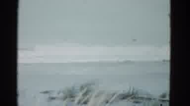 Boston Mass USA (1975): A View Of A Windy Ocean