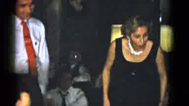 Boston Mass USA (1975): Woman And Man At House Party Playing Some Sort Of Game
