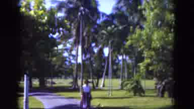 Florida USA (1975): Short Film Of Boats Stationed At Local Park During Trip