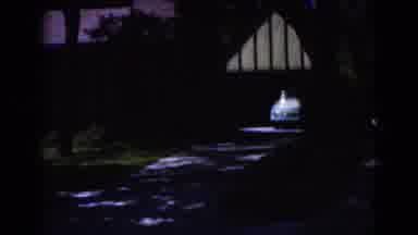Florida USA (1975): Beautiful Tudor Style Mansion With A Carport And Trees In The