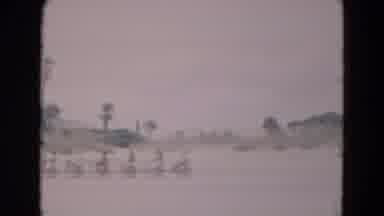 Florida USA (1975): A Fun Sleigh Ride Through The Large White Winter Landscape