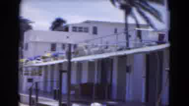 Florida USA (1975): A Coloured Video Of Small Villas Near The Sea Coast