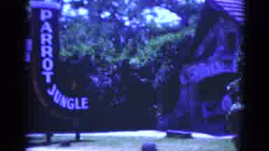 Florida USA (1975): Outside View Of The Entrance To The Attraction Called Parrot