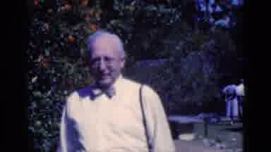 Florida USA (1975): Older Man In Bow Tie Standing