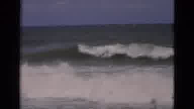 Florida USA (1975): Surfing On The Beach Baby