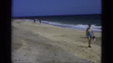 Florida USA (1975): Woman On The Beach