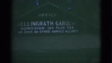Florida USA (1975): Signs Shows Bellingrath Garden Admissions Then We See The