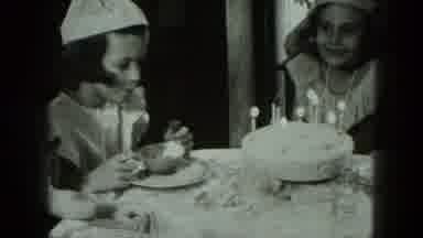 West Germany (1951): Children Are Celebrating Her Birthday In Her Home