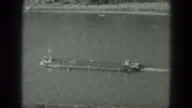 West Germany (1951): A Boat Is Riding In The Water Slowly When You Go To Boat Have