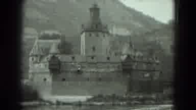 West Germany (1951): A View Of A Large Ship And Many Other Small Boats