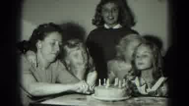 West Germany (1951): All Are Enjoying The Birthday Celebration To Cut The Cake And
