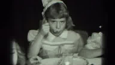 West Germany (1951): Children Eating A Meal Together