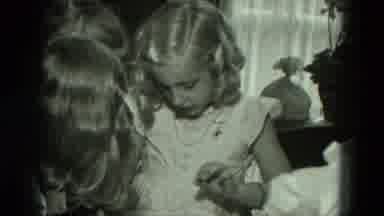 West Germany (1951): Kids Are Playing Together And Working On Some Sort Of Craft