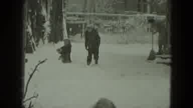 West Germany (1951): Vintage Family Recording Of Children And A Dog Playing In The
