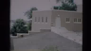Paducah Kentucky USA (1951): Old Building With Trees