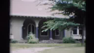 Paducah Kentucky USA (1951): Front Side Of A Suburban Home On Nice Day With Trees