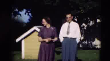 Paducah Kentucky USA (1951): Old Video Footage Of Mom And Dad At A Family