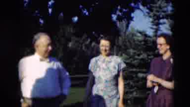 Paducah Kentucky USA (1951): Group Of Men And Women Who All Wear Glasses Standing