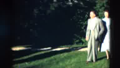 Paducah Kentucky USA (1951): The Man Standing In The Grass