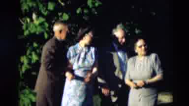 PADUCAH KENTUCKY USA-1951: Two Males And Two Females Standing Together To Take A