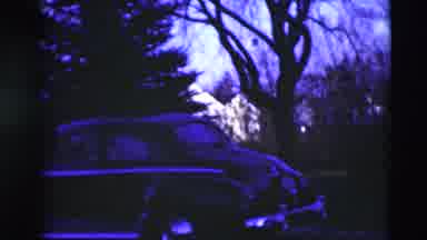 Paducah Kentucky USA (1951): Two Men Walk Up The Mountain To The Edge Of The
