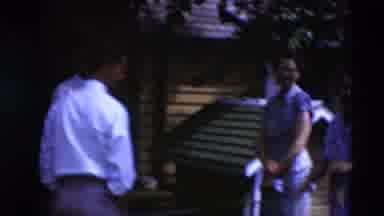 Paducah Kentucky USA (1951): Old People Chatting