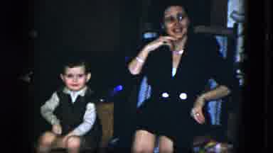 Cleveland Ohio (1951): Lovely Friendly Old School Family Home Video With Beautiful