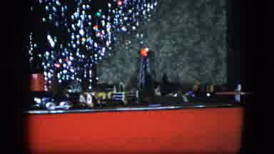 Cleveland Ohio (1951): Old Fashion Christmas Decor Footage Showing Train Models