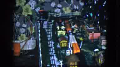 Cleveland Ohio (1951): Display Of Model Town Shown In Relation To Average Sized