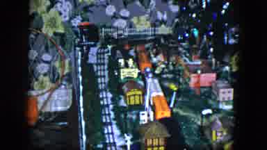 Cleveland Ohio (1951): Operational Detailed Model Train With Lights That Are