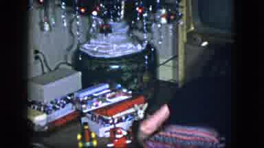 Cleveland Ohio (1951): Little Boy Plays In Front Of The Christmas Tree With New