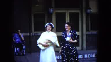 Cleveland Ohio (1951): A Nurse Holding A Baby And Another Woman With Her