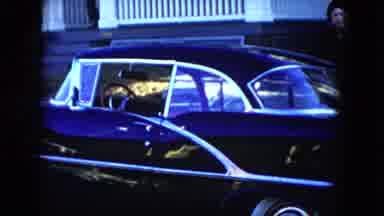 Cleveland Ohio (1951): Old Cars Are Shown And A Man Opens The Door To Get Inside