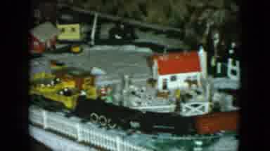 Cleveland Ohio (1951): Perfect Miniature Landscape And Neighborhoods And Train