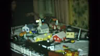Cleveland Ohio (1951): The Boy Is Playing In The Room With His Toys