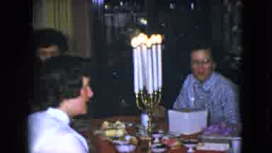 Cleveland Ohio-1951: Several Women Sit Around Candlelit Table And Talk