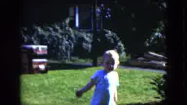 Cleveland Ohio (1951): The Child Was Playing In Ground And The Mother Is Also Here
