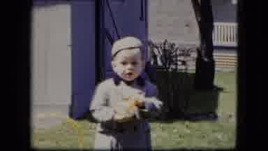 Cleveland Ohio (1951): One Child Is In The Park And To Collect The Flowers In The
