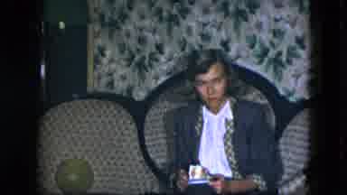 Cleveland Ohio (1951): The Childrens Are Eating On The Dining Table And The Lady